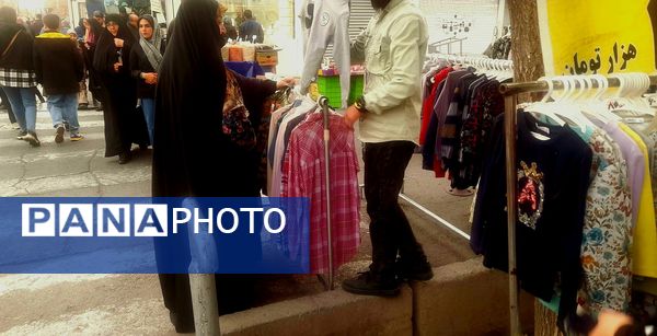  بازار منطقه ۱۸ با حال و هوای بهار نوروزی 