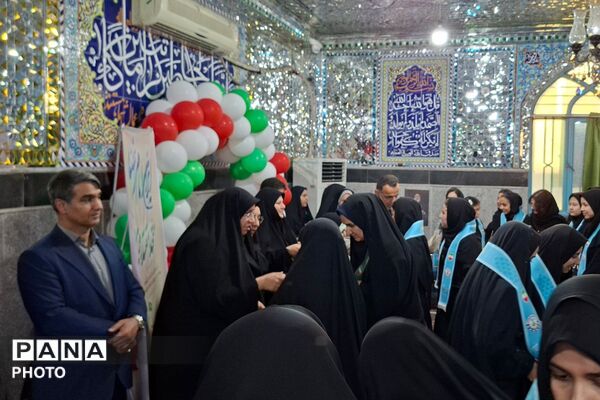 جشن آغاز هفته کرامت و روز دختر ویژه دختران در روستای ولی‌آباد قرچک 