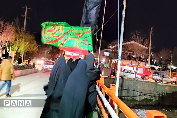 اجتماع مردمی شهر بار نیشابور  در محکومیت جنایات رژیم صهیونسیتی
