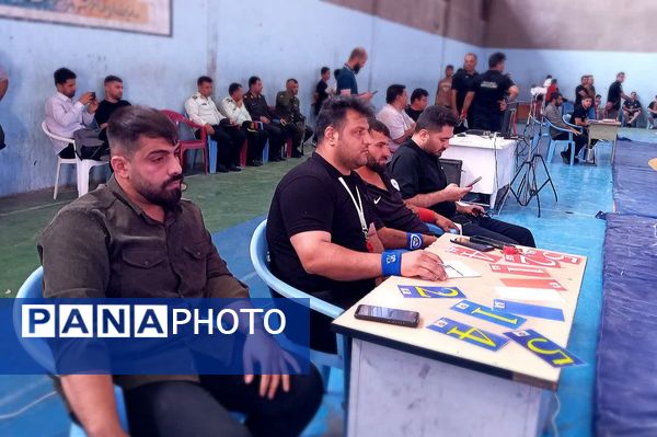 برگزاری مسابقات کشتی فرنگی نونهالان کهگیلویه و بویراحمد در باشت 