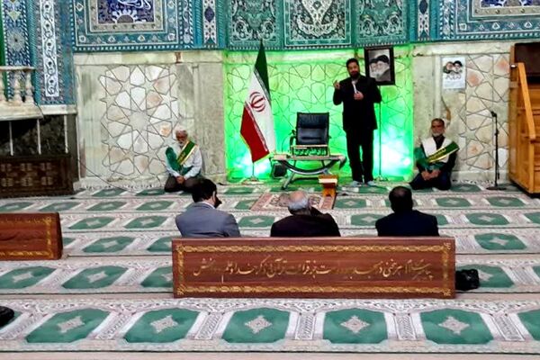 مراسم چهلم شهادت سید مقاومت و سردار نیلفروشان در شهرستان ورامین