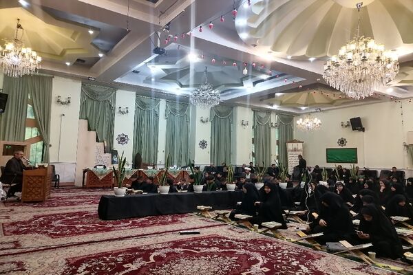 محفل انس با قرآن فرهنگیان و دانش آموزان خراسان رضوی در یادبود شهید جمهور