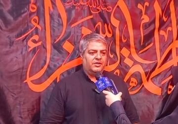 پذیرایی موکب قمر بنی هاشم از عزاداران حسینی

