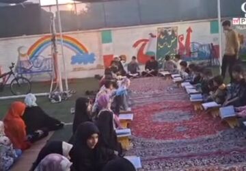 مراسم محفل انس با قرآن کریم در شهرستان گرمسار 