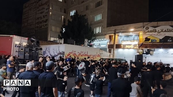 عزاداران ایاعبدالله‌الحسین، شب تاسوعا فردوسیه شهریار