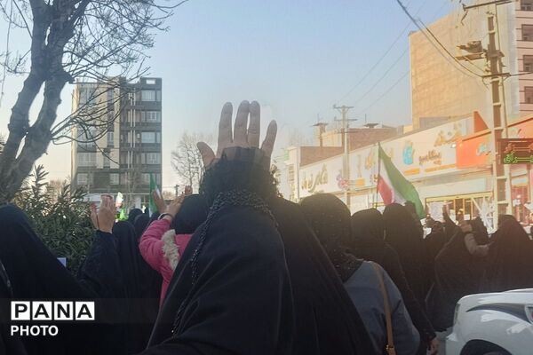 دست خدا بر سر ماست خامنه ای رهبر ماست 