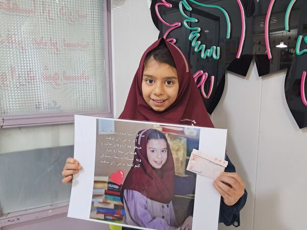برگزاری انتخابات شورای دانش‌آموزی دبستان ارمغان هستی ناحیه 3 کرج