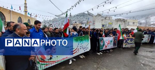 خروش انقلابی مردم شهرستان خداآفرین 