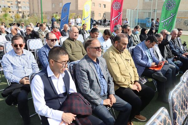 تداوم نهضت مدرسه‌سازی در کهریزک، خشت‌گذاری مدرسه ۱۵ کلاسه در مسکن مهر