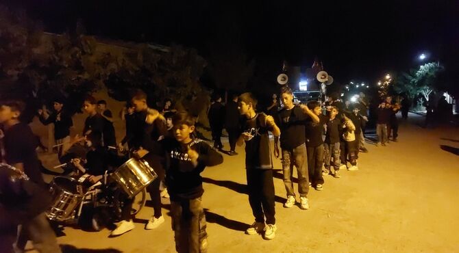 هیئت دانش آموزی در روستای بلقان آباد