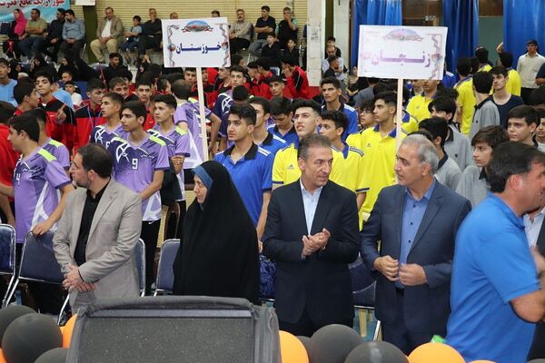 آیین افتتاحیه مسابقات کشوری ورزشی دانش‌آموز ان در رودهن