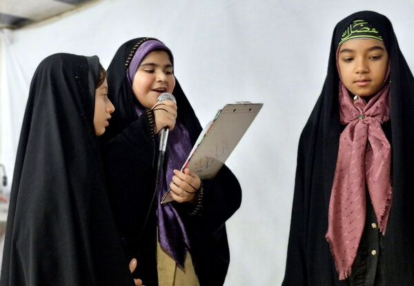 گردهمایی کودکان عاشورایی در گلوگاه 