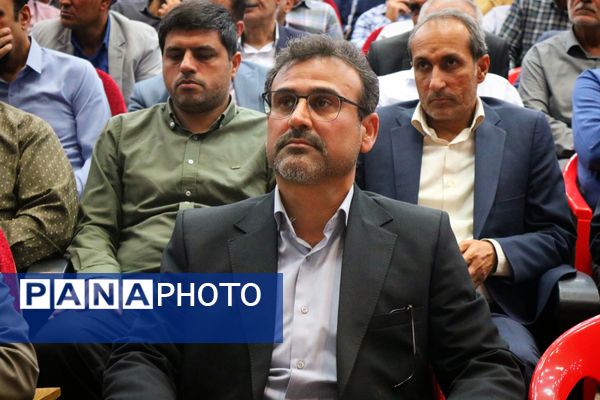 مراسم تکریم و معارفه فرماندار شهرستان لامرد