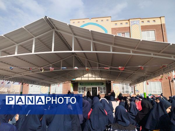 جشن میلاد امام زمان(عج) در دبستان فرهنگ فرازمند