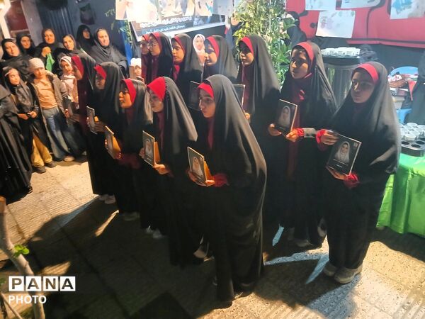 هفتمین شب از برپایی موکب اداره آموزش و پرورش کردکوی