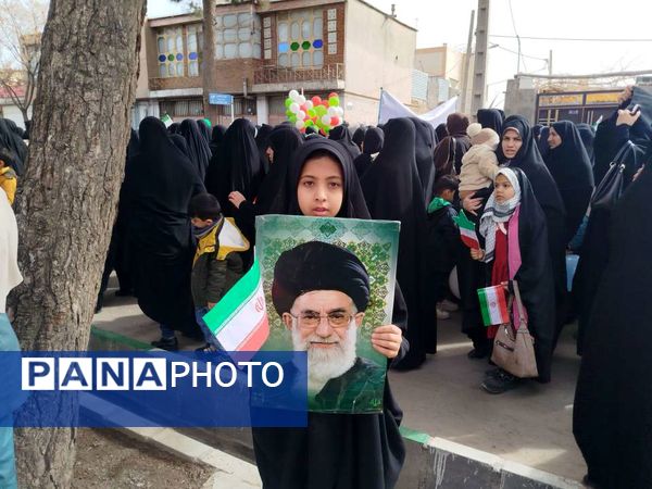 راهپیمایی یوم الله بیست و دوم بهمن ماه در خلیل آباد