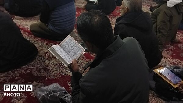 مراسم شب ۲۱ رمضان در مسجد جامع نیشابورـ۱