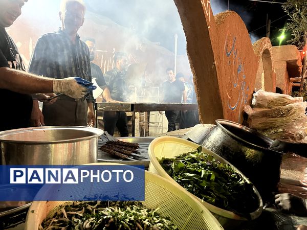 عزاداری دلسوختگان حسینی در روستای کرسگان