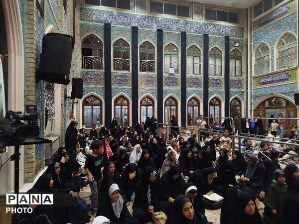 محفل انس با قرآن در تکیه ابوالفضلی
