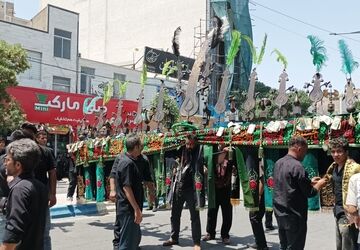 برگزاری مراسم عاشورای حسینی در شهرستان شیروان