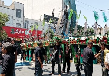 برگزاری مراسم عاشورای حسینی در شهرستان شیروان