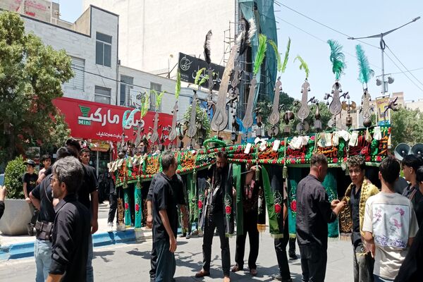 برگزاری مراسم عاشورای حسینی در شهرستان شیروان