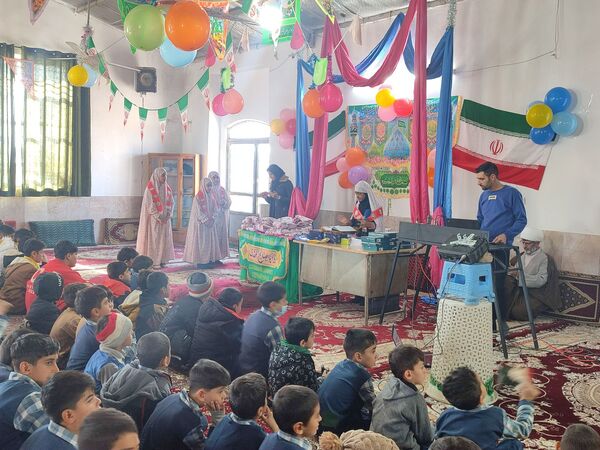 جشن باشکوه نیمه شعبان در روستای درخت سنجد ‌