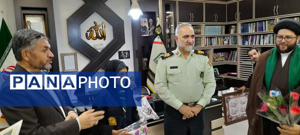 نشست صمیمی شورای معاونان آموزش و پرورش قم با فرمانده پلیس 