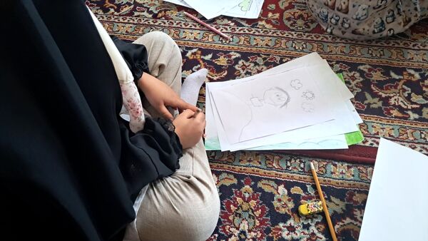 برپایی غرفه کودک در نمازجمعه کاشمر