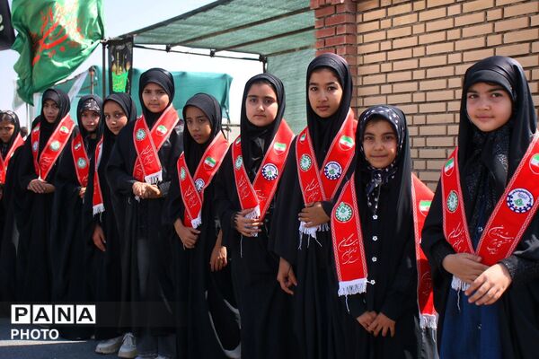 پیاده‌روی جاماندگان اربعین حسینی در شهرستان کبودراهنگ 