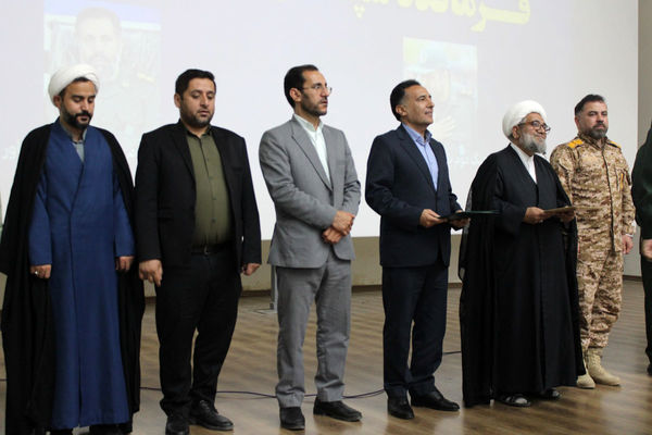 آیین تکریم و معارفه فرمانده سپاه سملقان؛ تجدید پیمان خدمت 