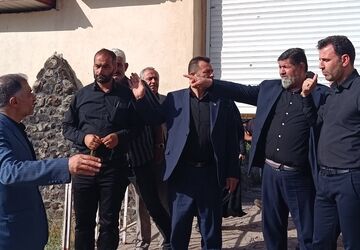 بازدید فرماندار دماوند و نماینده مجلس از روند آماده‌سازی زائرسرای آبعلی