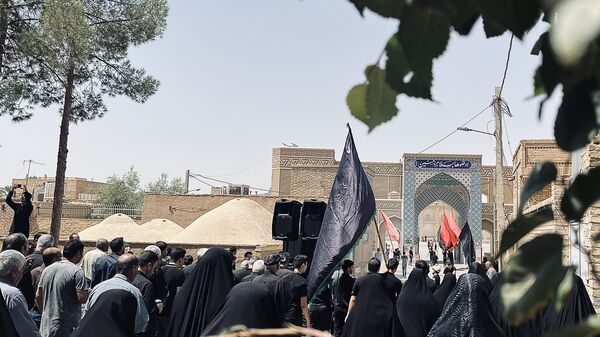 پیاده‌روی جاماندگان اربعین در اشکذر