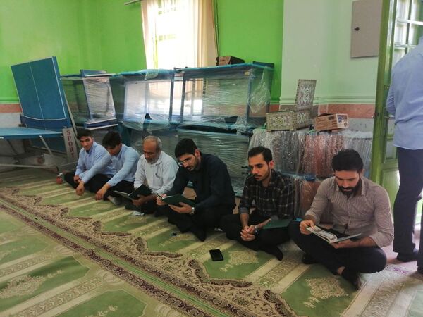  مراسم یادبود سید مقاومت توسط دانش‌آموزان تنگستانی 