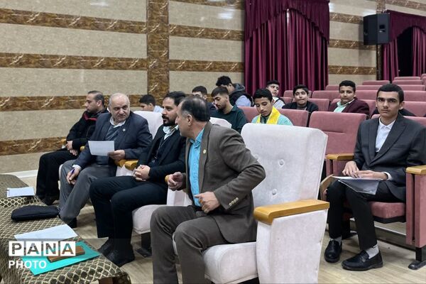 انتخابات شورای دانش‌آموزی پسران استان فارس