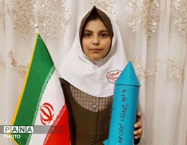 موشک‌های مقاومت  در دست دختران لالجین