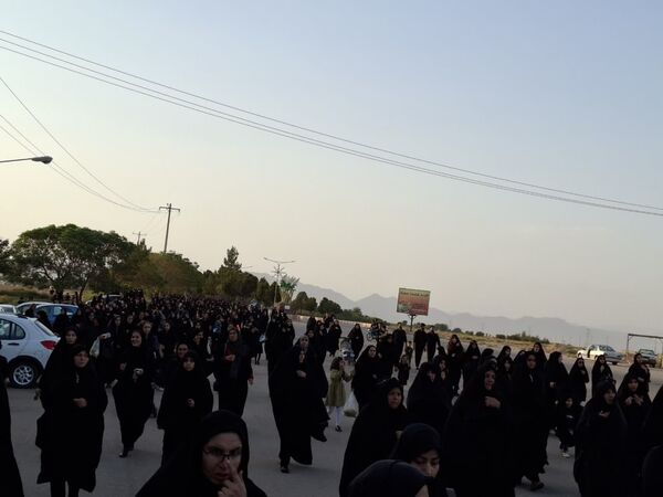 پیاده‌روی اربعین حسینی در جاجرم