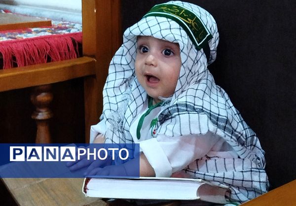 آیین شیرخوارگان حسینی در نخستین روز محرم در مساجد  نیشابور و شهر بار