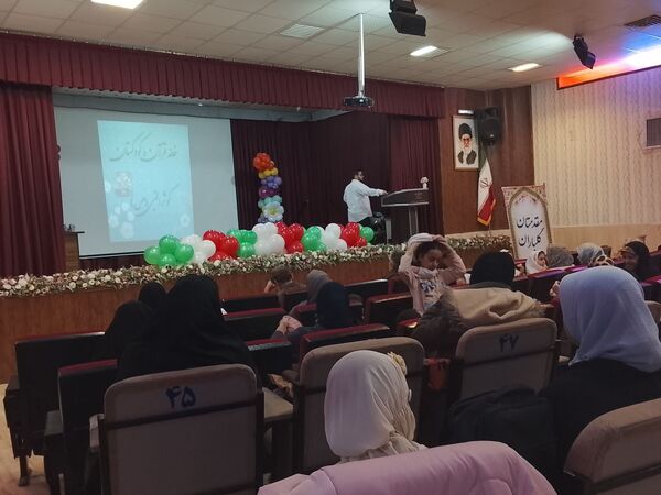 مراسم باشکوه دهه فجر و نیمه شعبان  در سالن مهر تابان نیشابور 