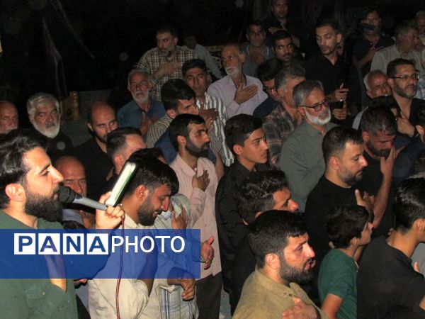 وداع با شهیدان عزیز شهر زازران در مسجد جامع شهر زازران