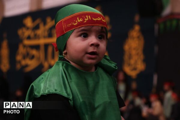 موجِ ارادت مادران گرگانی به کوچک‌ترین سرباز کربلا