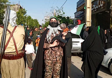 رزمایش سراسری «جان‌فدا برای ایرانِ امام‌رضایی» در کوهدشت