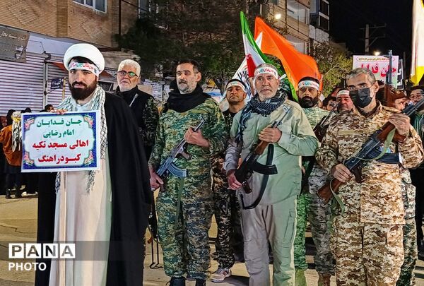 برگزاری رزمایش بزرگ پیاده‌روی حماسی در کبودراهنگ