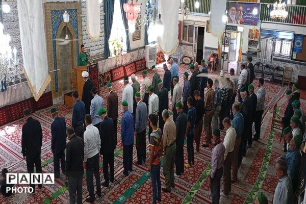 نماز عبادی سیاسی جمعه؛ گامی در راستای تقویت همدلی درشهر  بار نیشابور