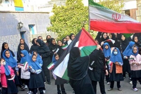 برپایی جشن وعده صادق۲ در مدارس رودهن 