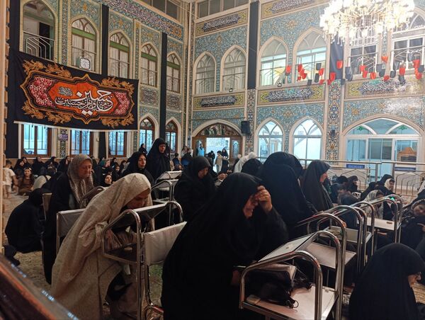 مراسم شب اربعین حسینی در نیشابور