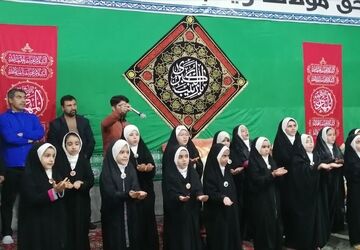 مراسم معنوی اعتکاف در مساجد شهرستان بیضا