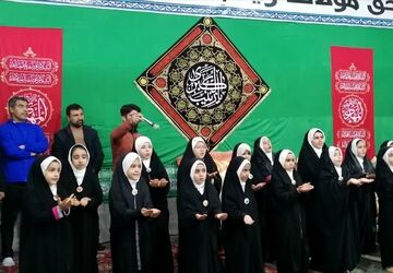 مراسم معنوی اعتکاف در مساجد شهرستان بیضا