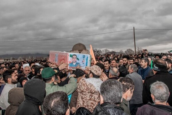 مراسم بدرقه شهید گرانقدر وحید عباسی