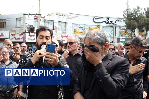 پیاده‌رویی جاماندگان اربعین حسینی در فردیس